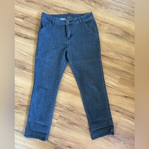 Prana Dark Blue Straight Leg Jeans